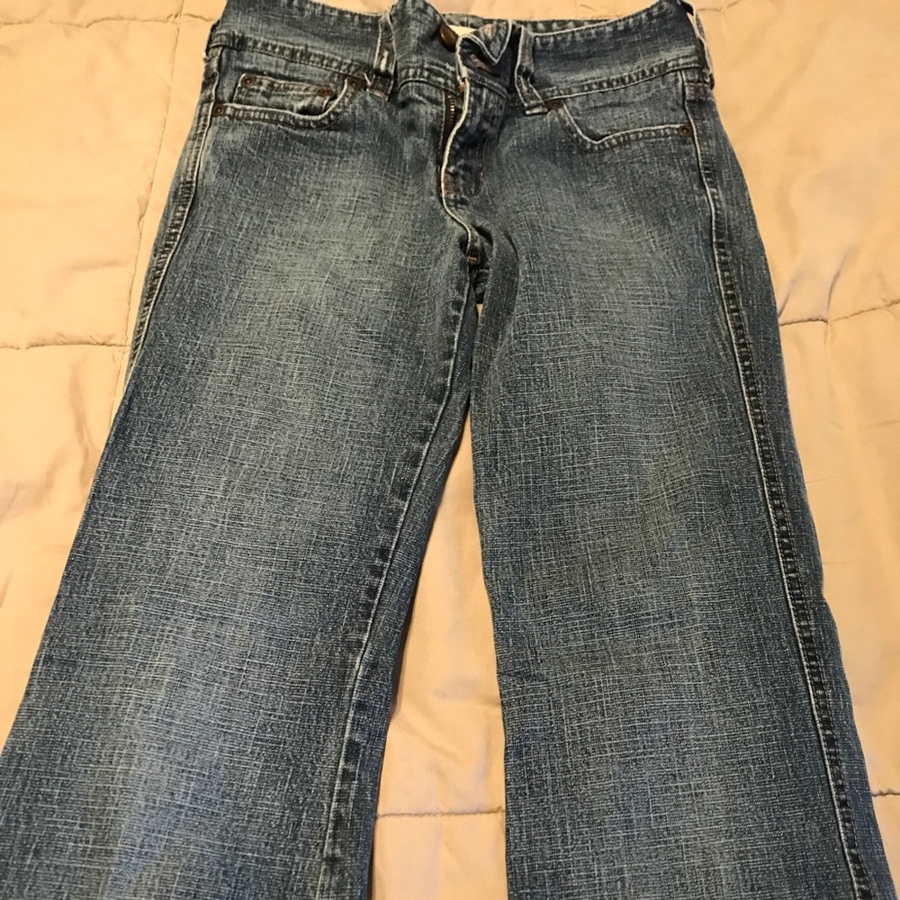 Abercrombie girls flare jeans size 14